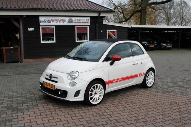 Wit, metallic lak Gebruikt 2010 Fiat 500C Abarth Cabriolet | € 7.199 (Duur) - Afbeelding 1/4