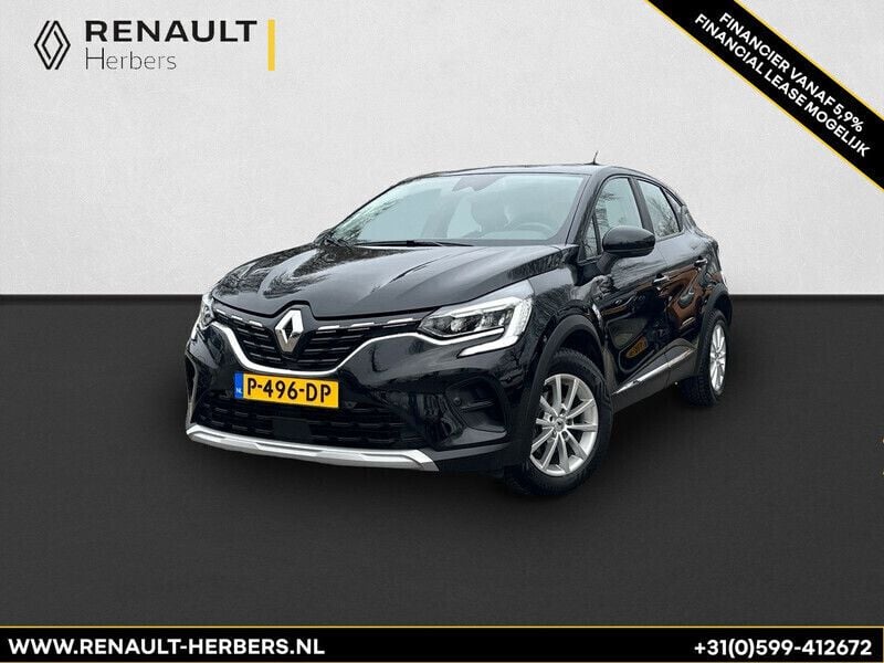 Zwart Gebruikt 2022 Renault Captur Zen SUV | € 16.650 (Super prijs) - Afbeelding 1/4