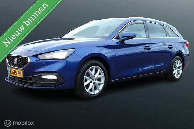 Blauw Gebruikt 2021 Seat Leon CONNECT Stationwagen | € 18.695 (Eerlijke prijs) - Afbeelding 1/4