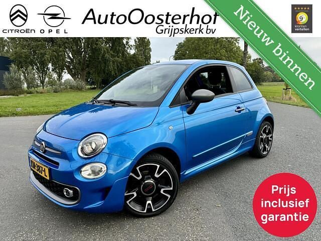 Blauw Gebruikt 2016 Fiat 500 Sport Hatchback | € 8.450 (Eerlijke prijs) - Afbeelding 1/4