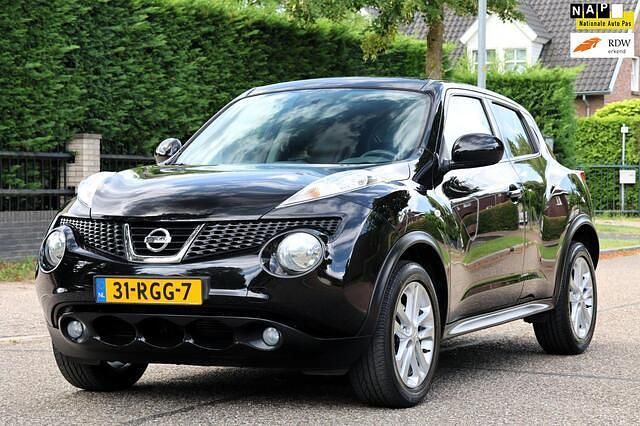 Zwart Gebruikt 2011 Nissan Juke Acenta SUV | € 9.995 (Eerlijke prijs) - Afbeelding 1/4