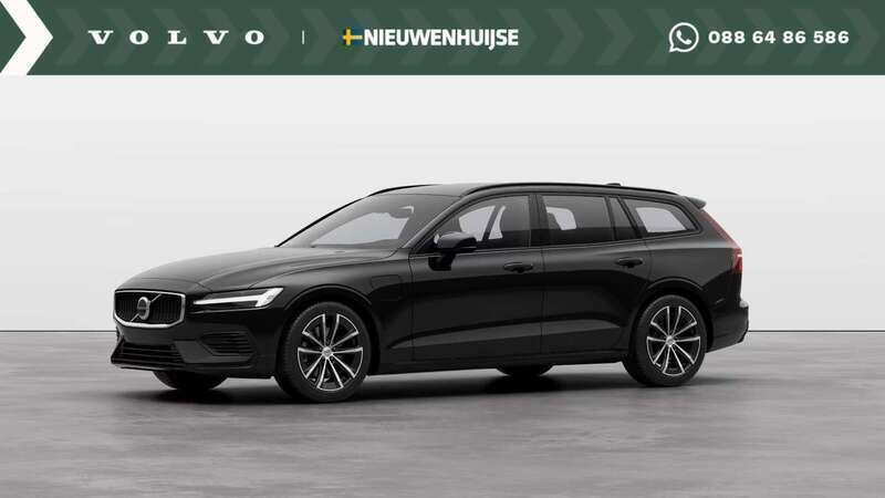 Zwart Nieuw 2025 Volvo V60 Stationwagen | € 56.290 (Goede deal) - Afbeelding 1/4