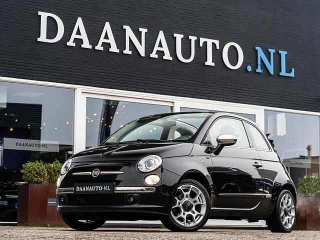 Occasion Fiat 500C Lounge 86 PK (63 kW) 2011 Zwart Cabriolet