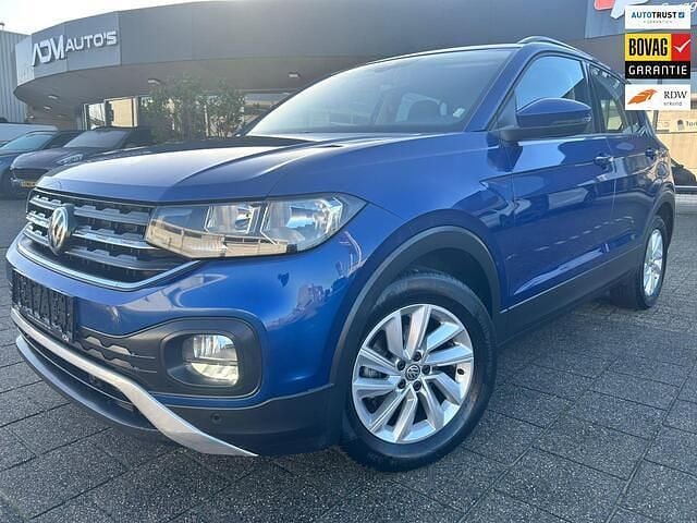 Blauw (metallic) Gebruikt 2019 VW T-Cross Style SUV | € 15.999 (Super prijs) - Afbeelding 1/4