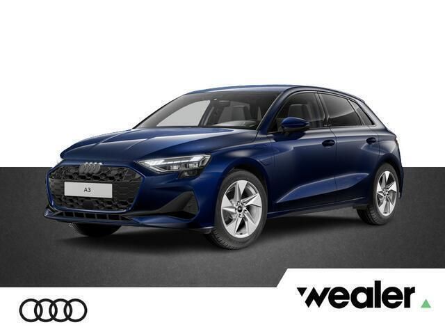 Blauw Nieuw 2025 Audi A3 Sportback Advanced Hatchback | € 48.023 (Eerlijke prijs) - Afbeelding 1/2