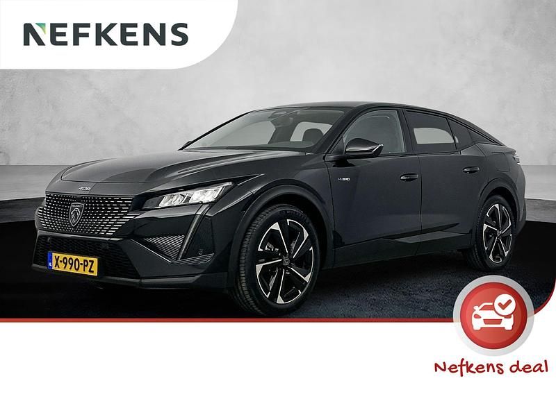 Zwart Gebruikt 2023 Peugeot 408 Allure Sedan | € 31.400 (Eerlijke prijs) - Afbeelding 1/4