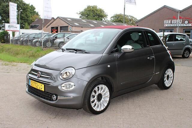 Occasion Fiat 500C Launch Edition 70 PK (51 kW) 2021 Grijs Cabriolet