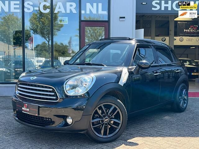 Zwart Gebruikt 2013 Mini Cooper Countryman Chili SUV | € 10.999 (Eerlijke prijs) - Afbeelding 1/4