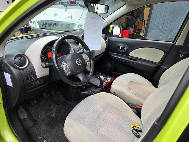 Occasion Nissan Micra Tekna 80 PK (58 kW) 2011 Groen Hatchback