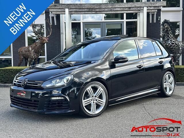 Zwart Gebruikt 2010 VW Golf VI R Hatchback | € 17.450 - Afbeelding 1/4