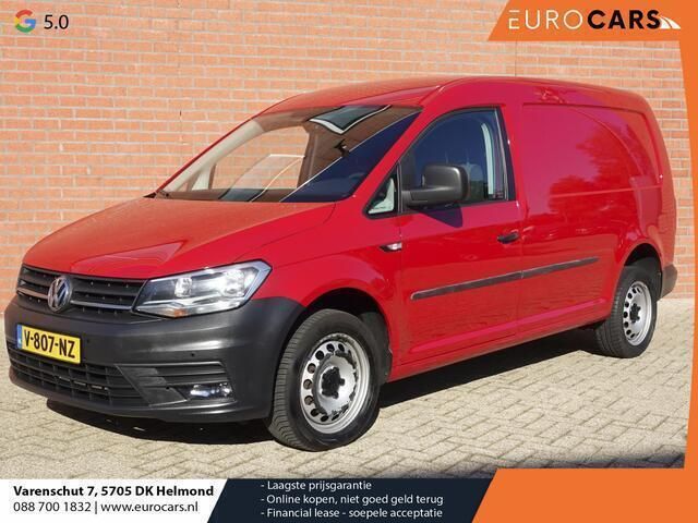 Rood Gebruikt 2018 VW Caddy Maxi Highline MPV | € 11.250 (Super prijs) - Afbeelding 1/4