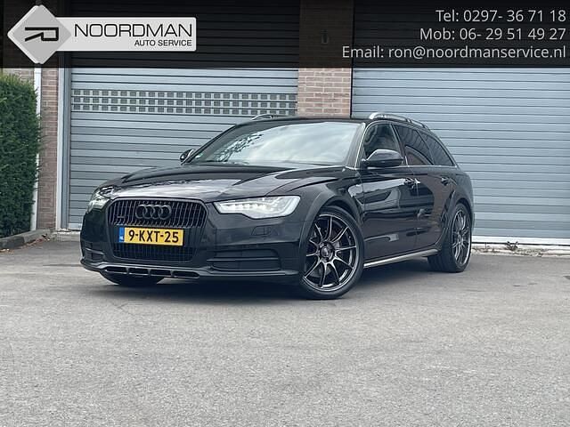 Zwart Gebruikt 2013 Audi A6 Allroad Proline Stationwagen | € 14.350 (Eerlijke prijs) - Afbeelding 1/4