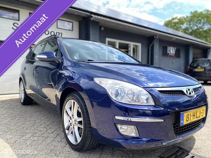 Occasion Hyundai i30 Dynamiq 127 PK (93 kW) 2009 Blauw Stationwagen