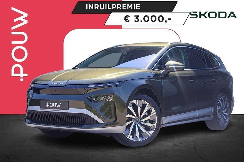 Groen Nieuw 2025 Skoda Enyaq iV Business Line SUV | € 56.850 (Duur) - Afbeelding 1/4