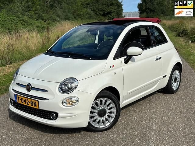 Wit Gebruikt 2020 Fiat 500C Star Cabriolet | € 14.950 (Eerlijke prijs) - Afbeelding 1/4