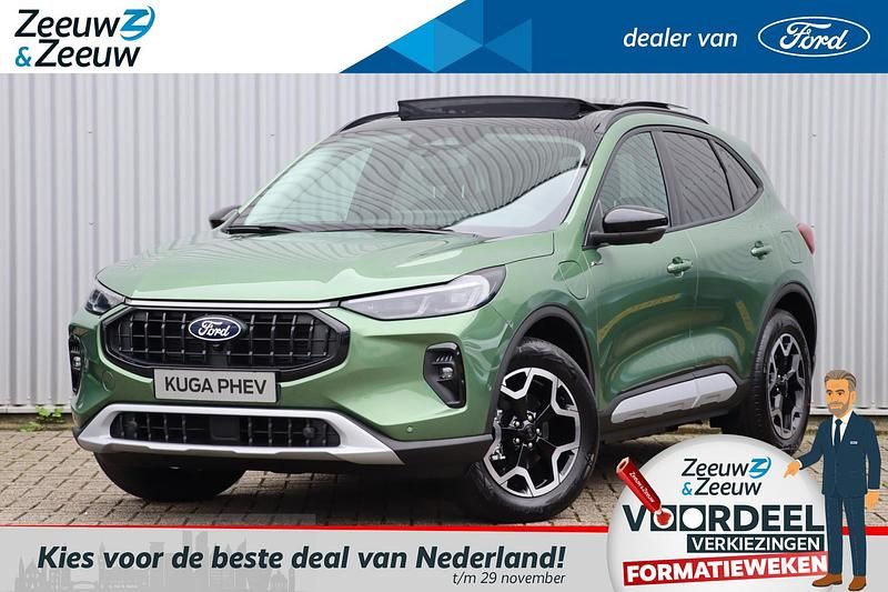 Bursting green Nieuw 2024 Ford Kuga Active X SUV | € 49.337 - Afbeelding 1/4