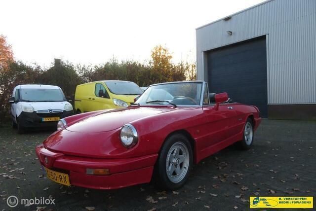 Occasion Alfa Romeo Spider 128 PK (94 kW) 1989 Rood Cabriolet
