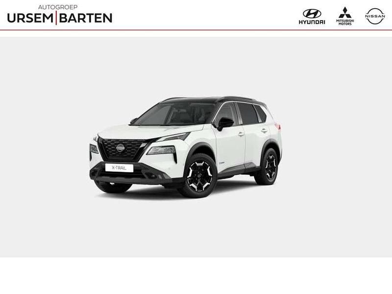 Wit Nieuw 2025 Nissan X-Trail SUV | € 49.130 (Super prijs) - Afbeelding 1/1