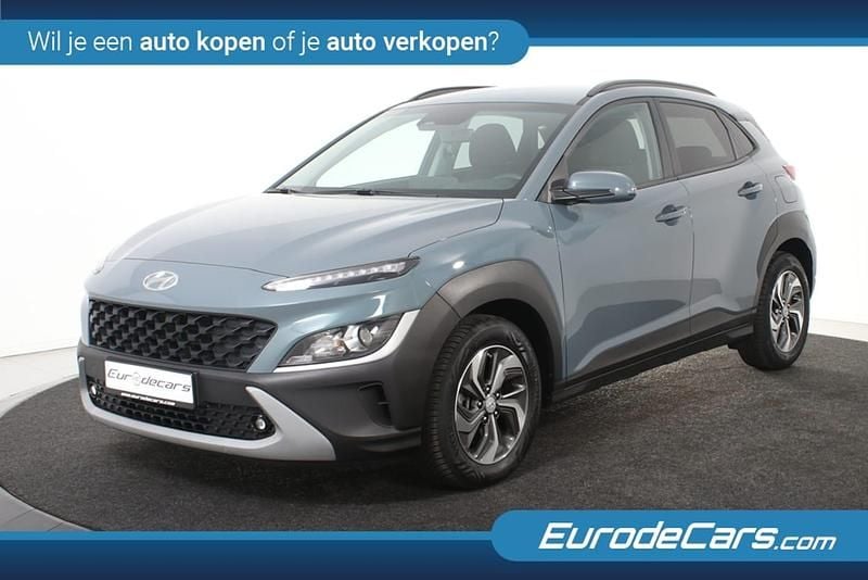 Grijs Occasion 2021 Hyundai Kona SUV | € 17.800 (Super prijs) - Afbeelding 1/4