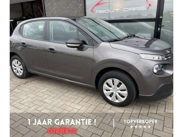 Grijs Occasion 2020 Citroën C3 Hatchback | € 9.995 (Super prijs) - Afbeelding 1/4