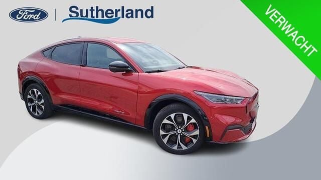Rood Nieuw 2024 Ford Mustang Mach-E Premium SUV | € 39.800 (Iets duurder) - Afbeelding 1/4