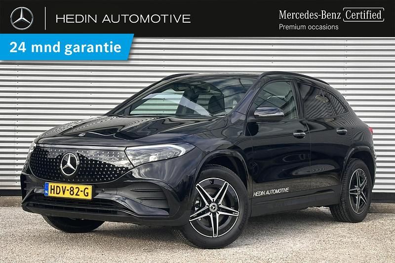 Zwart Gebruikt 2025 Mercedes EQA250+ AMG line SUV | € 46.900 (Iets duurder) - Afbeelding 1/4