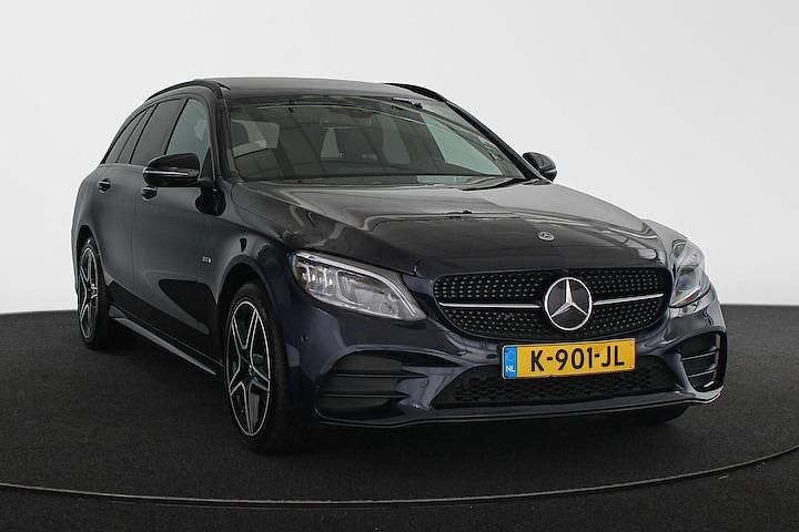Occasion Mercedes C300 Business 2021 Blauw Stationwagen
