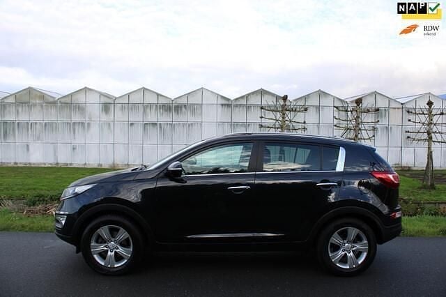 Zwart Gebruikt 2013 Kia Sportage Plus SUV | € 8.950 (Goede deal) - Afbeelding 1/4