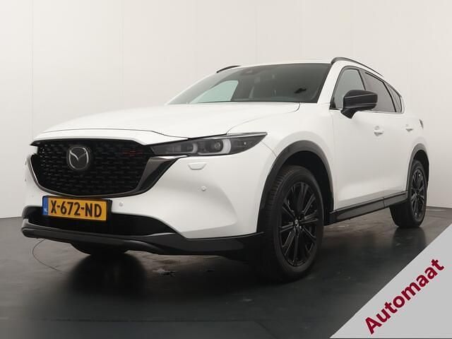 Rodium white (wit metallic) Gebruikt 2023 Mazda CX-5 Comfort SUV | € 40.950 (Iets duurder) - Afbeelding 1/4