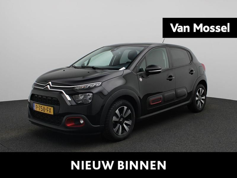 Zwart Gebruikt 2022 Citroën C3 Feel Hatchback | € 12.900 (Goede deal) - Afbeelding 1/4