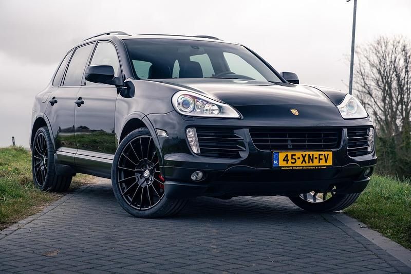 Zwart Gebruikt 2007 Porsche Cayenne SUV | € 18.981 - Afbeelding 1/4