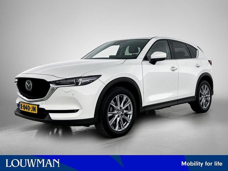 Wit Gebruikt 2020 Mazda CX-5 Luxury SUV | € 31.950 (Eerlijke prijs) - Afbeelding 1/4