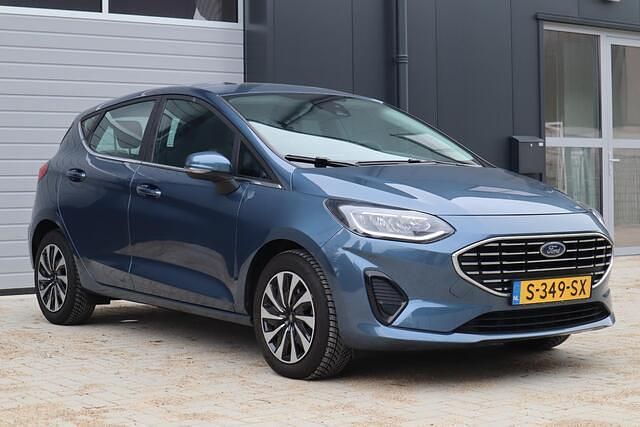 Occasion Ford Fiesta Titanium 125 PK (91 kW) 2023 Blauw Hatchback