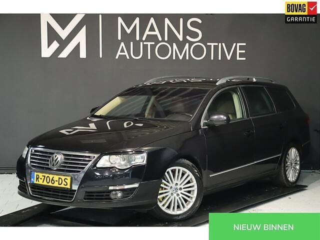 Zwart Occasion 2007 VW Passat Comfortline Stationwagen | € 6.950 (Iets duurder) - Afbeelding 1/4