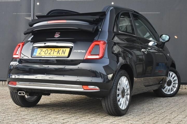 Occasion Fiat 500C Dolcevita 69 PK (50 kW) 2024 Zwart Cabriolet