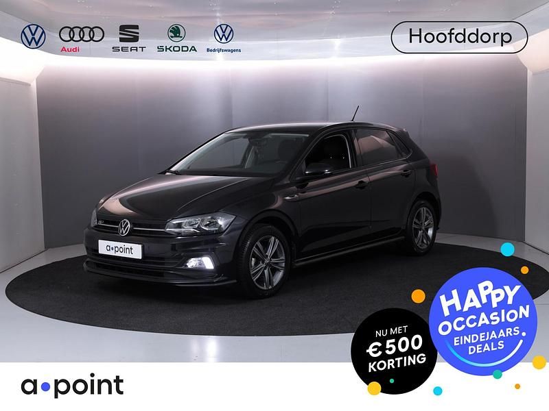 Zwart Gebruikt 2021 VW Polo R-line Edition Hatchback | € 17.849 (Eerlijke prijs) - Afbeelding 1/3