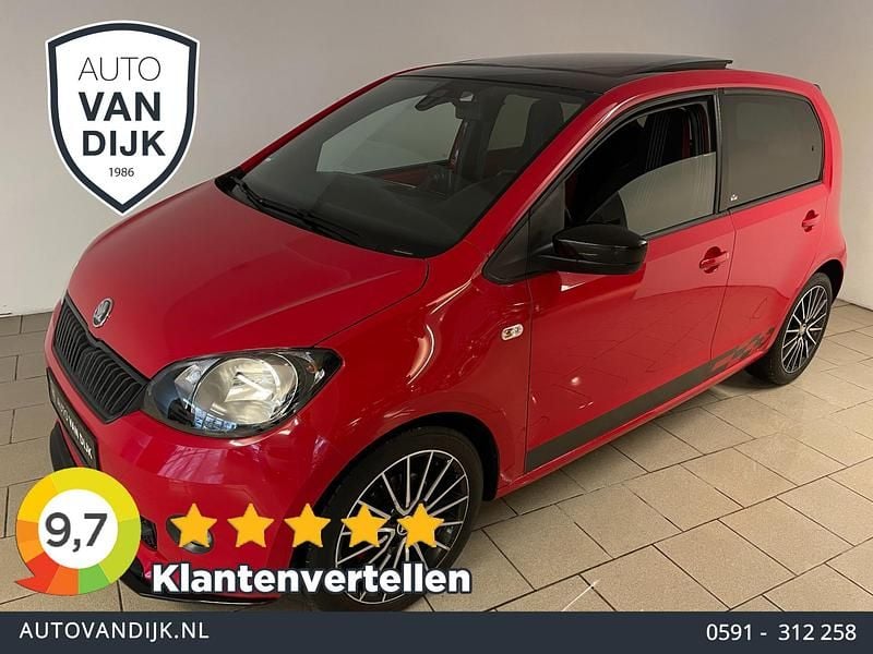 Rood Gebruikt 2016 Skoda Citigo Monte Carlo Hatchback | € 8.485 (Eerlijke prijs) - Afbeelding 1/4