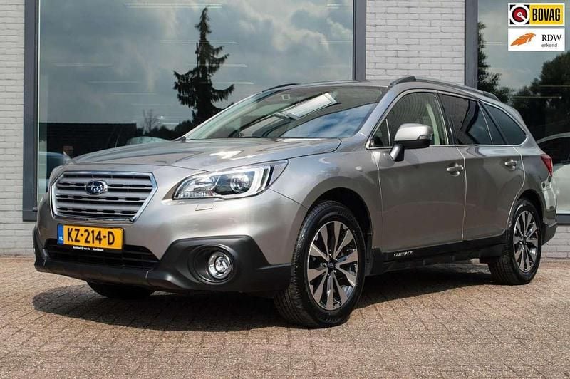 Grijs Gebruikt 2017 Subaru Outback Premium SUV | € 25.800 (Eerlijke prijs) - Afbeelding 1/4