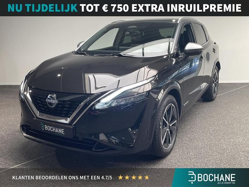 Zwart Gebruikt 2023 Nissan Qashqai Tekna+ SUV | € 33.600 (Goede deal) - Afbeelding 1/4