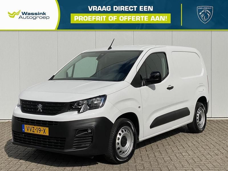 Wit Gebruikt 2023 Peugeot Partner Van | € 16.900 (Eerlijke prijs) - Afbeelding 1/4