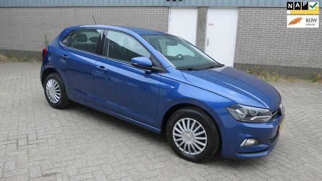 Blauw Gebruikt 2019 VW Polo Comfortline Hatchback | € 10.950 (Goede deal) - Afbeelding 1/4