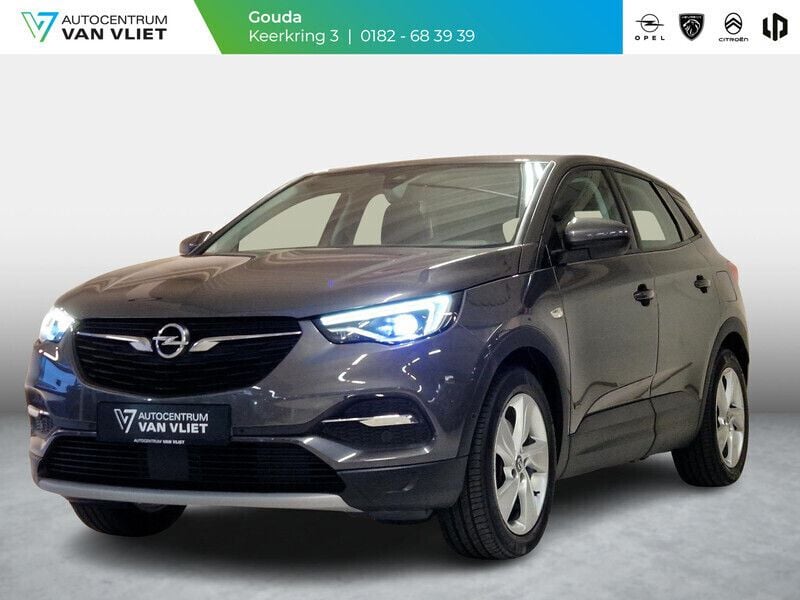 Grijs Gebruikt 2021 Opel Grandland X Elegance SUV | € 23.099 (Eerlijke prijs) - Afbeelding 1/4