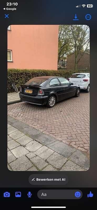 Occasion BMW 316 Compact Executive 116 PK (85 kW) 2001 Zwart Hatchback