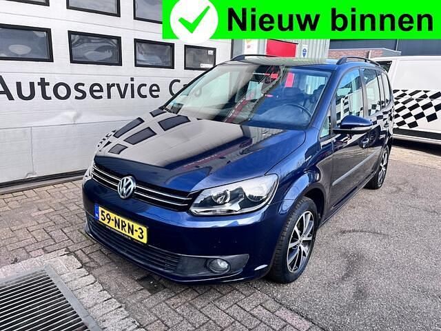 Blauw Gebruikt 2010 VW Touran MPV | € 4.950 (Eerlijke prijs) - Afbeelding 1/4