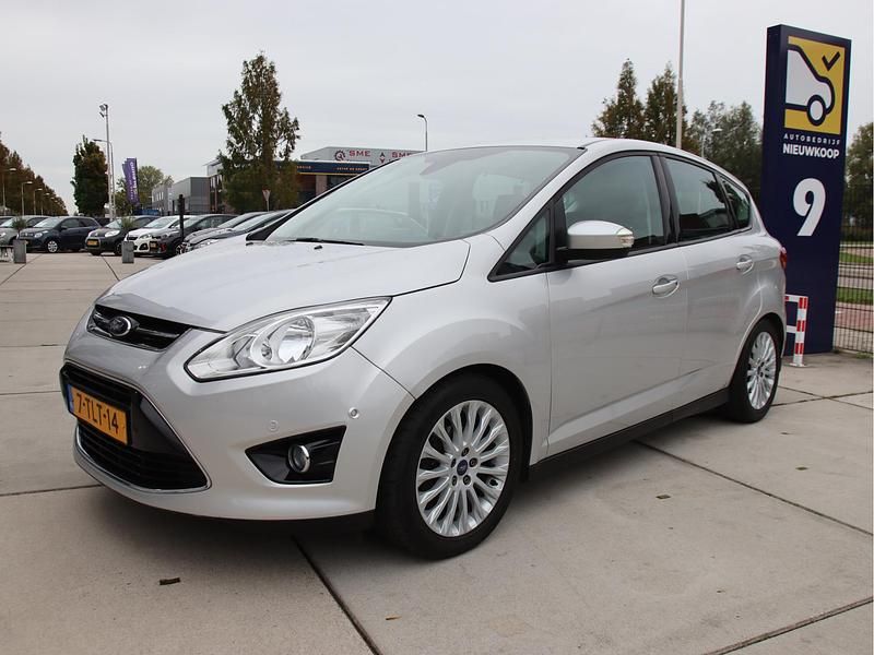 Grijs Gebruikt 2014 Ford C-MAX MPV | € 8.949 (Eerlijke prijs) - Afbeelding 1/4