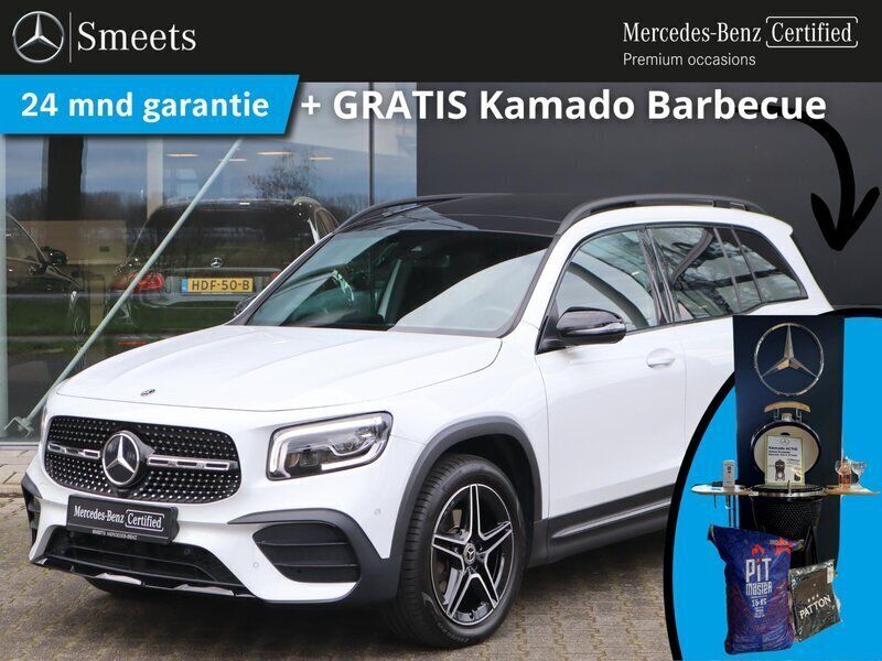 , metallic lak Gebruikt 2022 Mercedes GLB200 AMG line SUV | € 49.745 (Eerlijke prijs) - Afbeelding 1/4