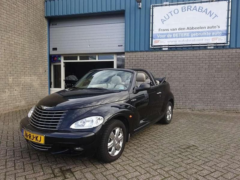 Zwart Gebruikt 2005 Chrysler PT Cruiser Limited Cabriolet | € 1.450 (Goede deal) - Afbeelding 1/4
