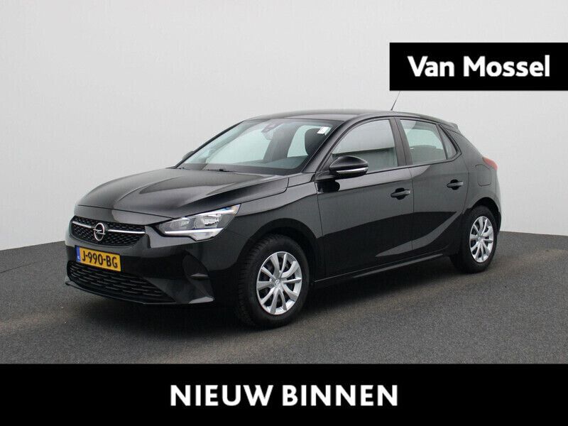 Zwart Gebruikt 2020 Opel Corsa Edition Hatchback | € 11.400 (Eerlijke prijs) - Afbeelding 1/4