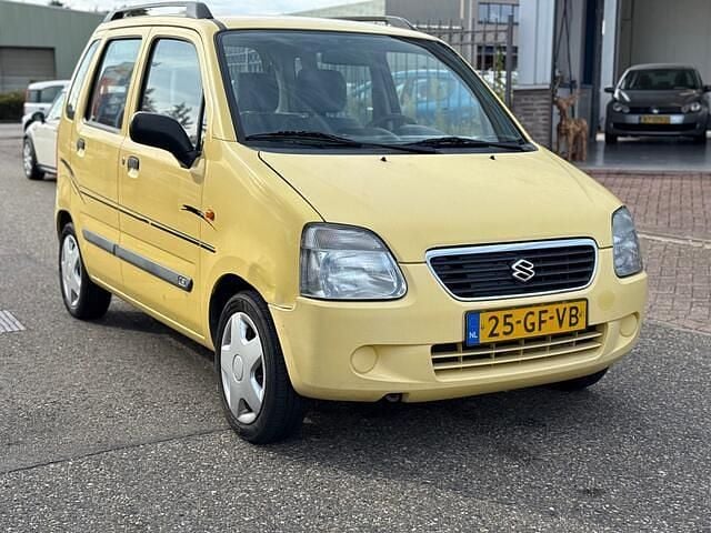 Geel Gebruikt 2000 Suzuki Wagon R GL Hatchback | € 599 (Super prijs) - Afbeelding 1/4
