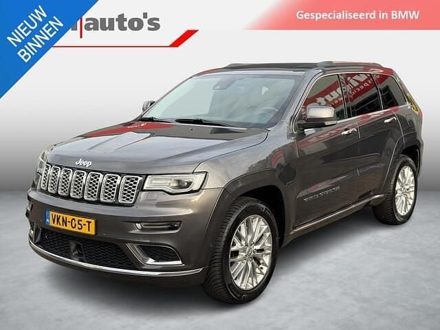 Grijs Gebruikt 2018 Jeep Grand Cherokee Summit SUV | € 25.999 (Goede deal) - Afbeelding 1/4